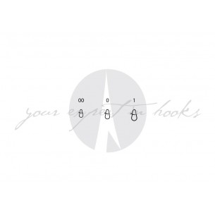 VMC 3538BN Crank Bait Moschettone da pesca N.0 57 LBs 2