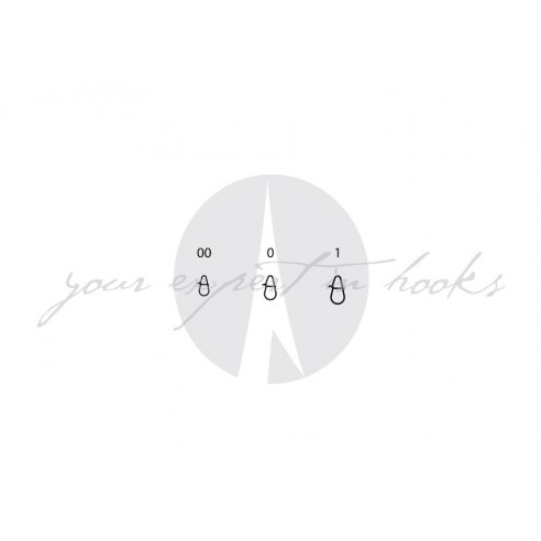 VMC 3538BN Crank Bait Moschettone da pesca N.0 57 LBs