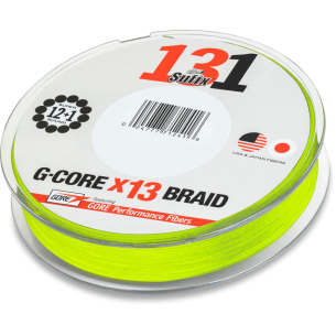 Sufix Braid 131 0.235 MM. trecciato da 150M chartreuse 2