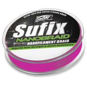 Sufix Nanobraid 0.06 MM. trecciato da 100M hot pink 2