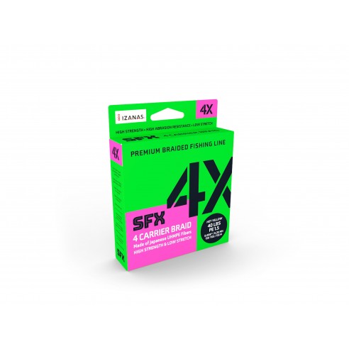 Sufix SFX 4X 0.235 MM. trecciato da 135M hot yellow