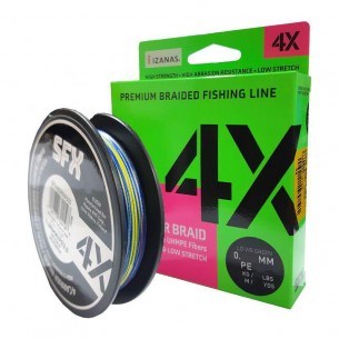 Sufix SFX 4X 0.165 MM. trecciato da 300M multicolore 2