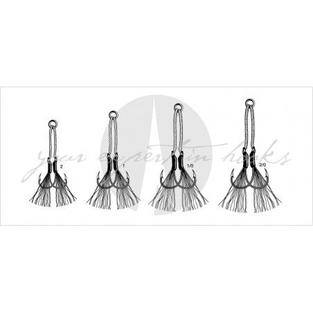 VMC Assist 6139AH doppio assist hook N.1/0