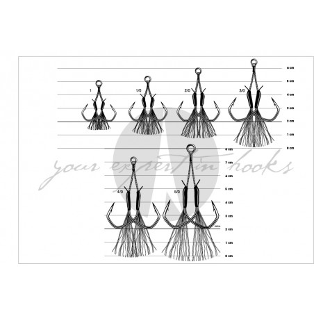 VMC Assist 7117AH doppio assist hook N.3/0