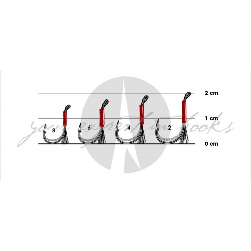 VMC Assist 7122SA singolo assist hook N.6