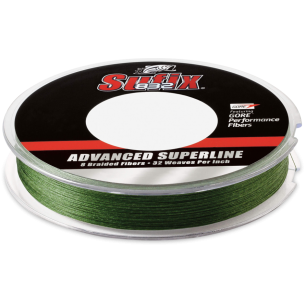 Sufix Braid 832 0.38 MM. trecciato da 250M vis green 2