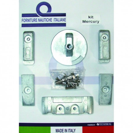 Kit of aluminium anodes for Mercury / Verado 6 engines