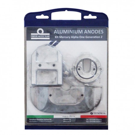 Kit of aluminium anodes for Mercruiser Alpha I Generation II engines