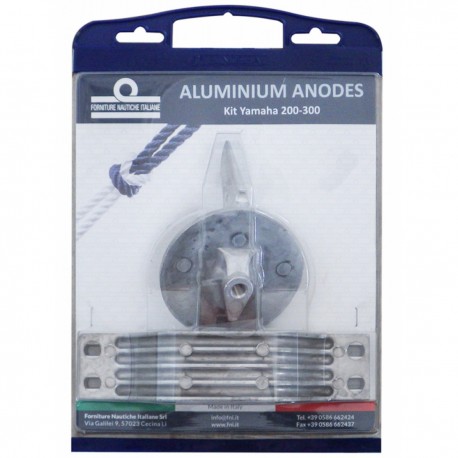 Kit of aluminium anodes for Yamaha outboard motors 200-300 HP