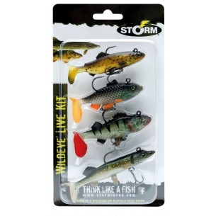 Storm Wild Eye KIT esca artificiale da pesca 4 pz.