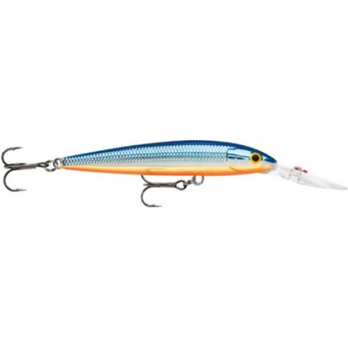 Rapala Down Deep Husky Jerk 10 11-gram artificial lure.