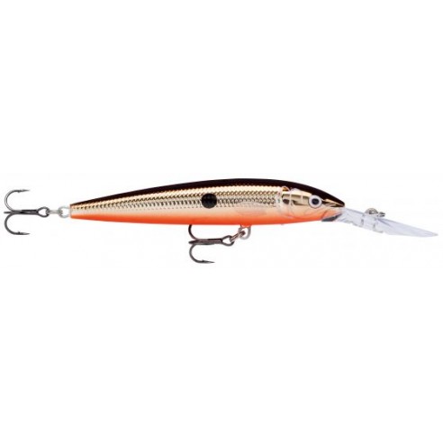 Rapala Down Deep Husky Jerk 10 11-gram artificial lure.