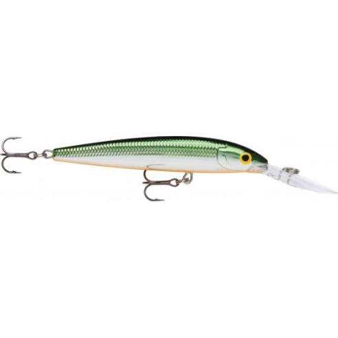 Rapala Down Deep Husky Jerk 10 11-gram artificial lure.