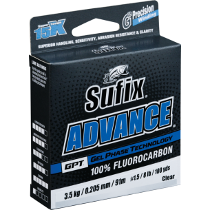 Sufix Advance FC G2 0,205 mm. 91 m fluorcarbon.