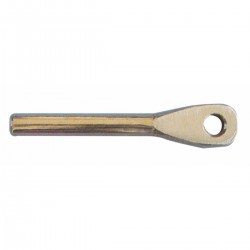 AISI 316 stainless steel eye press terminal