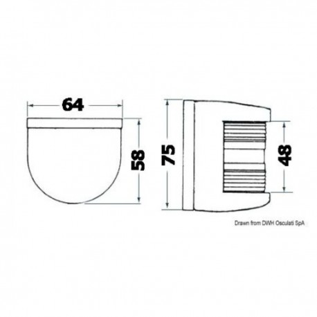 Polycarbonate textured street lights - Utility 77