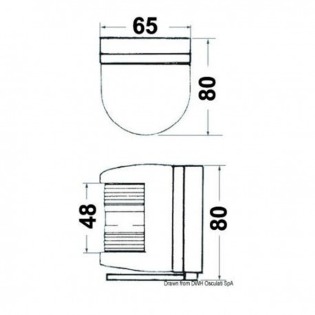 Navigointivalot takajalustalla - Utility 77