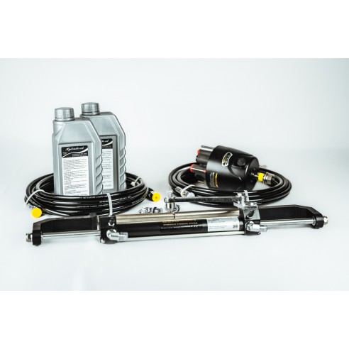 Hydraulic steering kit for outboard motors up to 100HP - Seafirst