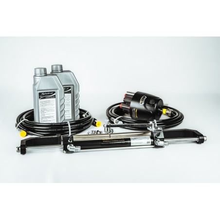 Hydraulic steering kit for outboard motors up to 100HP - Seafirst