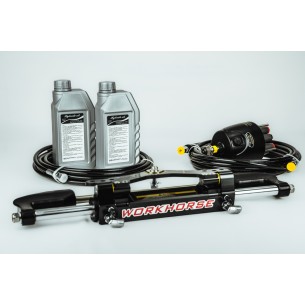 Seafirst hydrauliskt styrkit för högpresterande utombordsmotorer upp till 350 hk