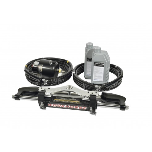 Seafirst hydraulisk styresett for høytytende utenbordsmotorer opptil 350 hk