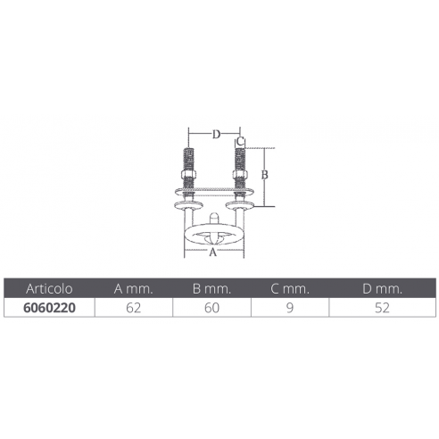 Slepekrok i rustfritt stål - Marine Town