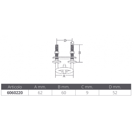 Dragkrok i rostfritt stål - Marine Town