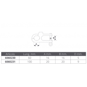 60mm Carabiner Tow Hook - Marine Town 2