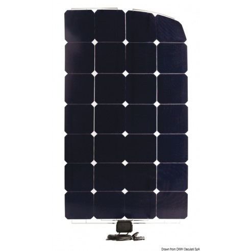 Pannello solare flessibile da 90 Wp 977 x 546 mm. - Enecom
