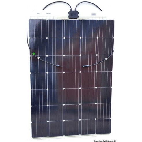 Pannello solare flessibile da 160 Wp 1355 x 660 mm. - Enecom