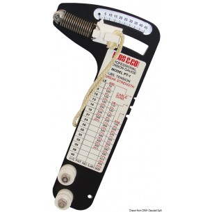 Professional tensiometer for flexible cables 8-10 mm. - Loos