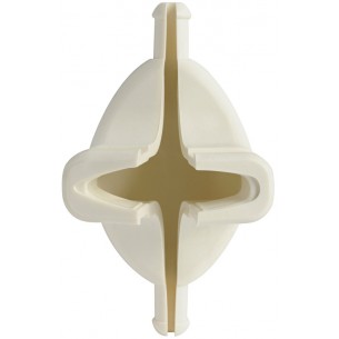 Copricrocette in plastica per sartie Ø 8 mm. - Osculati 2