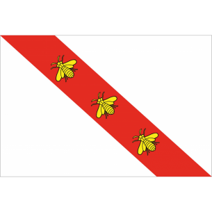 Stoffen vlag van het eiland Elba - Adria Bandiere