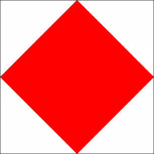 Bandiera F in tessuto - Adria Bandiere