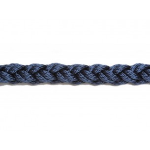 Cima ormeggio Squareline blu in poliestere Ø 28 mm.