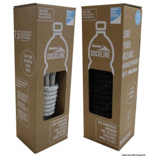 Zwarte polyester meerlijn, Ø 12 mm, 6 m - Osculati 2