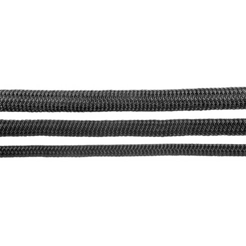 Black polyester mooring rope Ø 24 mm. 100 mt. - Osculati