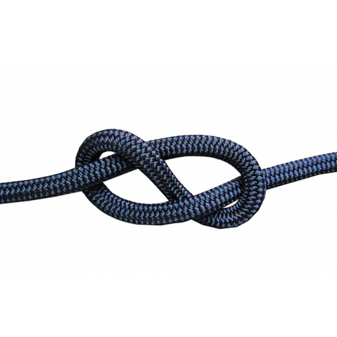 Navy blue polyester mooring rope Ø 16 mm. 100 mt.