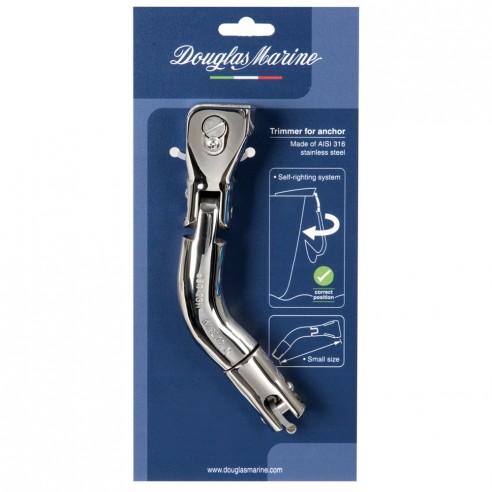 Trimmer stainless steel fixed anchor joint for chains Ø 6/8 mm. - Douglas Marine
