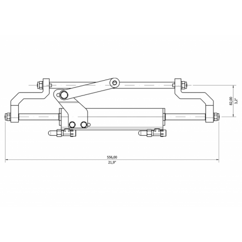 GF150BRT Hydraulinen ohjaussarja - Mavi Mare