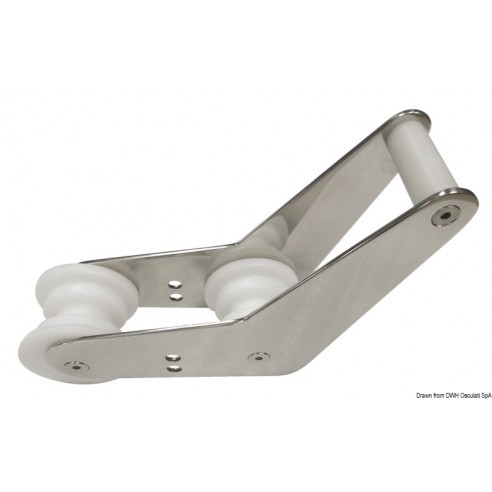 Stainless steel flap bow for Racing Perfomance dolphin boat - Osculati