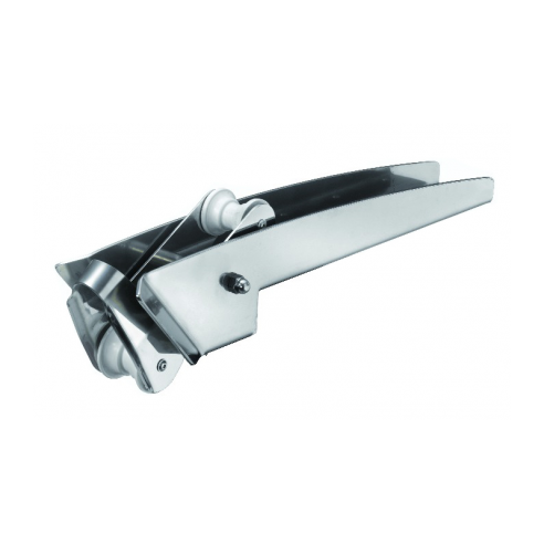 Stainless steel tilting nose for 15 kg anchors. 420 mm.