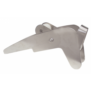 Musone basculante in acciaio inox per ancore 15-30 kg.