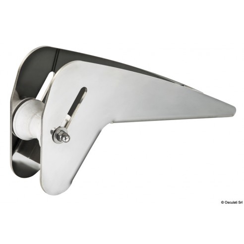 Fixed self-locking stainless steel bowsprit for Bruce/Trefoil anchors 10 kg. - Osculati