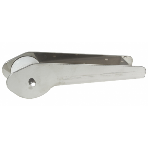 Fixed stainless steel bowsprit for 10 kg anchors.