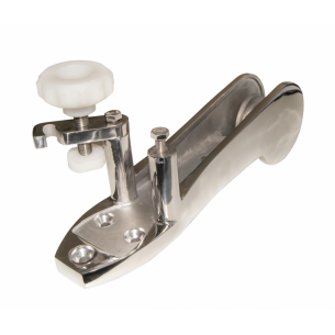 Kiinteä ruostumattomasta teräksestä valmistettu keularulla 10 kg:n ankkureille ankkurilukituksella