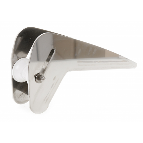 Fixed stainless steel bowsprit for 15-30 kg anchors.