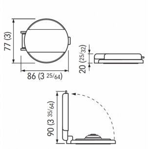 900XUB Foot Button for Ascent - Quick 2