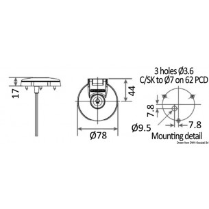 Foot button for ascent - Lewmar 2