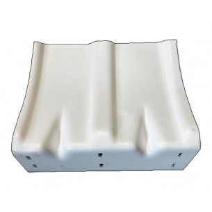 Paar polyethyleen klepborden 380 x 260 mm. 2